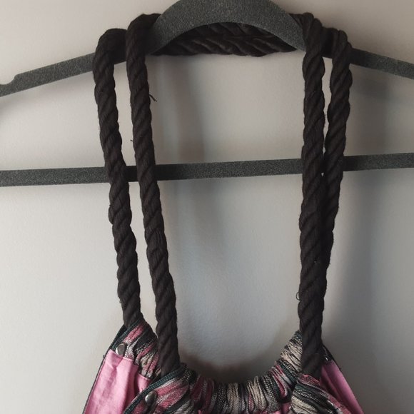 🌞 Billabong Tote Cotton Southwest Pattern | 18"x15" - Picture 2 of 14